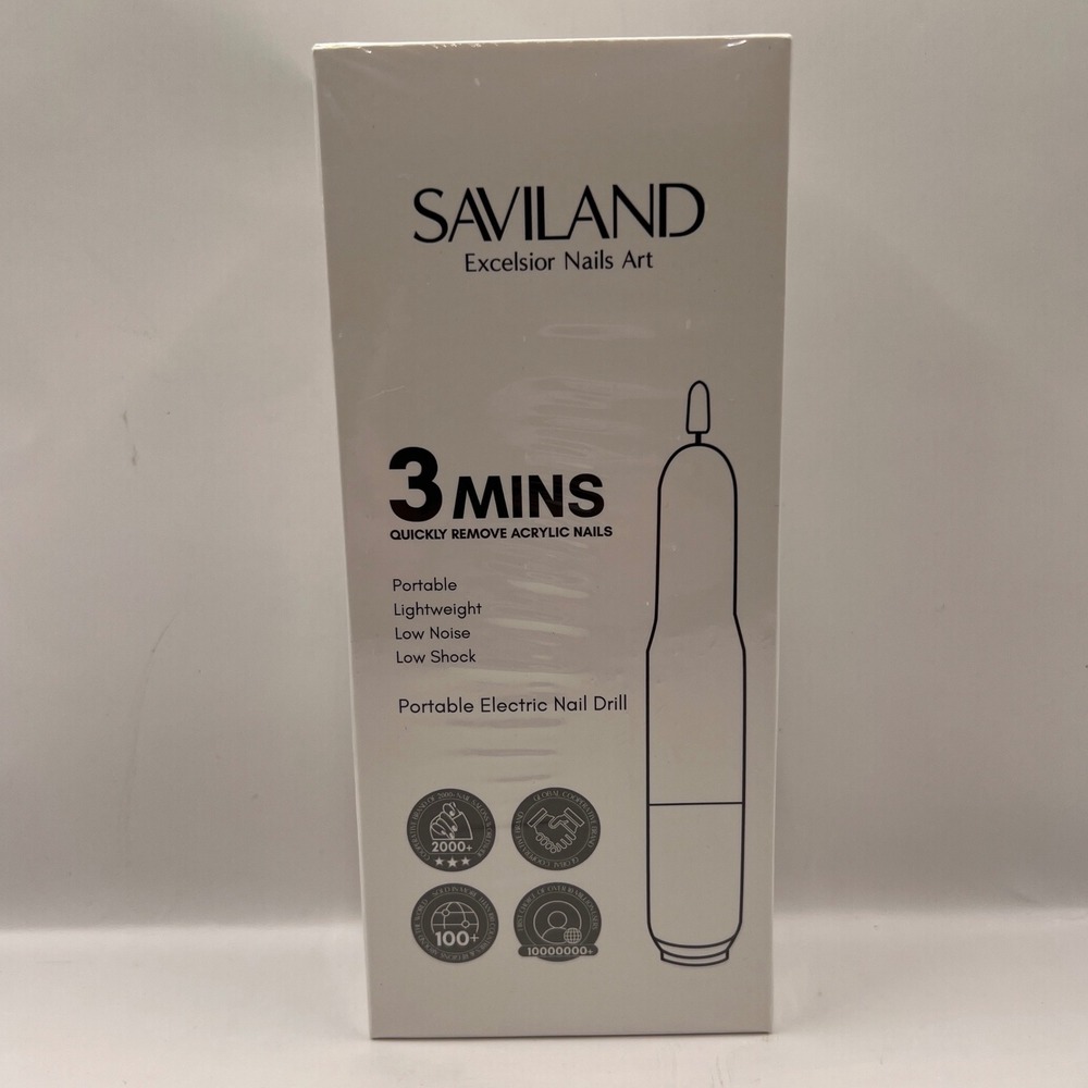 Saviland Portable Electric Nail Drill‎ HP205 Professional Acrylic Remover NEW